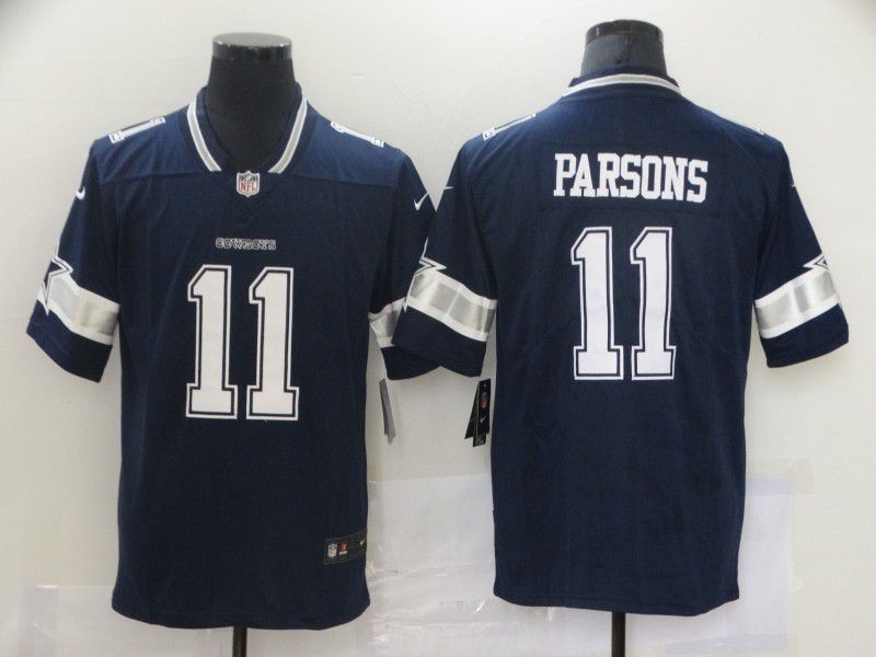 Men Dallas Cowboys #11 Parsons Blue New Nike Vapor Untouchable Limited 2021 NFL Jersey->philadelphia eagles->NFL Jersey